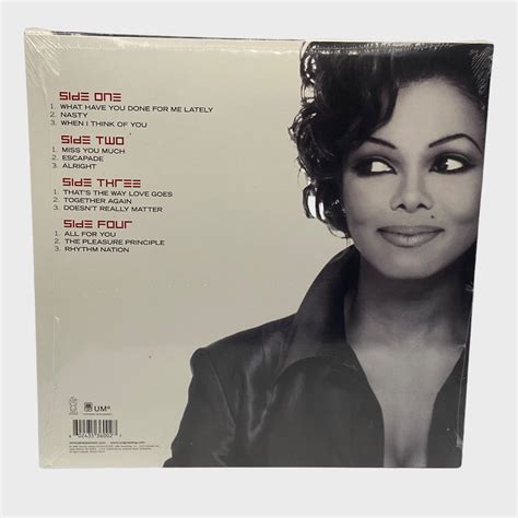 Janet Jackson Number Ones Sealed LP Record Michael Jackson Market