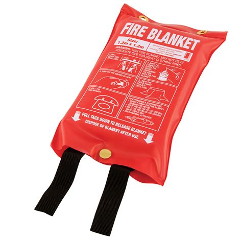 This is a great example of what to do with plastic bags! Medium 1.2m x 1.2m Fire Blanket - Soft Plastic Pouch