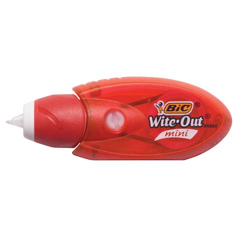 Bic Wite Out Mini Correction Tape White 15 In X262 Ft