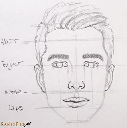 Pencil sketch video standard printable step by step. How to Draw Faces for Beginners - SIMPLE | RapidFireArt