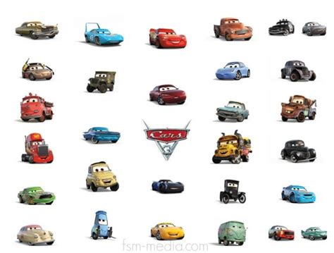 See All Of The Characters From Disneypixars Cars 3 Fsm Media