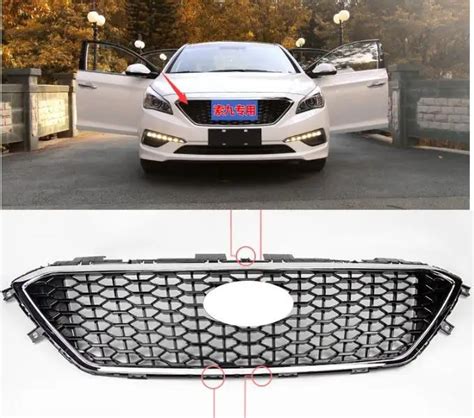 Quality Stainless Steel Chrome Front Center Grille Around Cover Trim