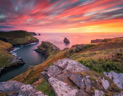 Boscastle Cornwall Beautiful British Seascapes Pictures Pics