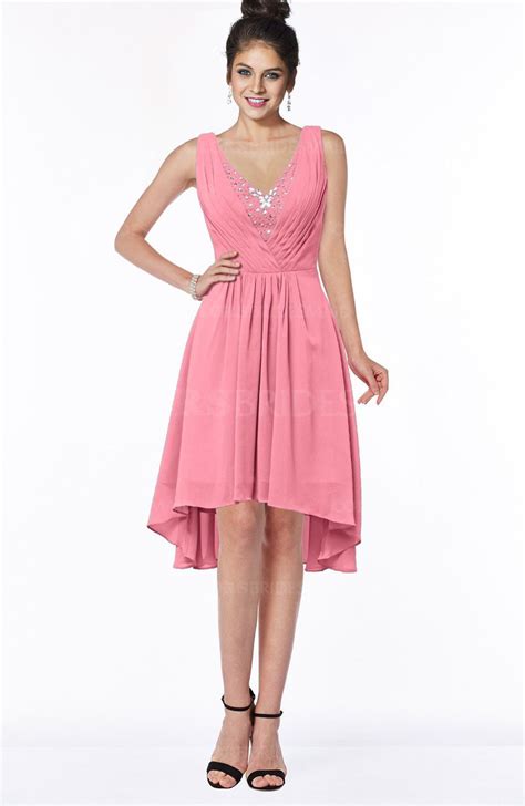 Colsbm Monica Watermelon Bridesmaid Dresses Colorsbridesmaid