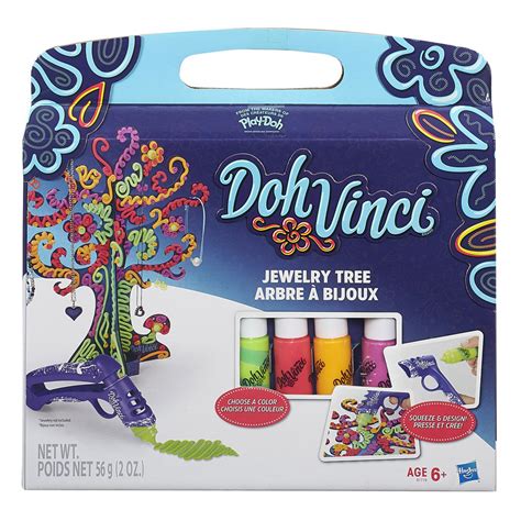 Play Doh Dohvinci Jewelry Tree Kit Play Set Playdoh Hasbro B1719 Brand