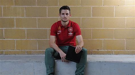 Wanderers Player Shannon Cole Launches His Book At The Sydney Writing