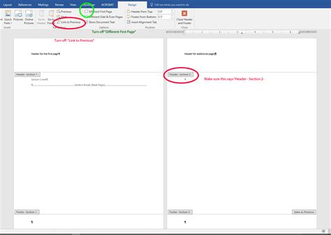 Different First Page Header In Word Latest Armorlokasin
