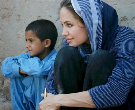 Angelina Jolie Goodwill Ambassador For Unhcr And People In Need
