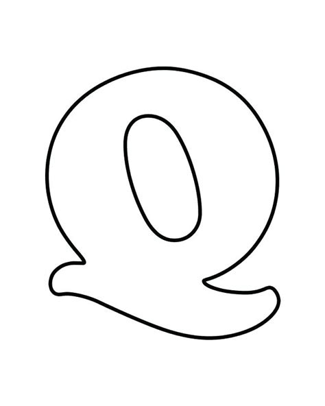 Letter Q Coloring Pages At Free Printable Colorings