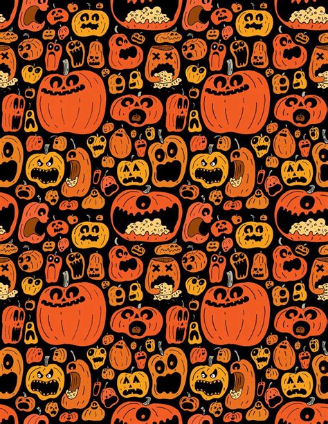 Halloween Pattern Wallpapers Top Free Halloween Pattern Backgrounds
