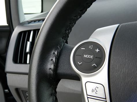 Genuine Leather Steering Wheel Cover For 2012 2014 Toyota Prius C By