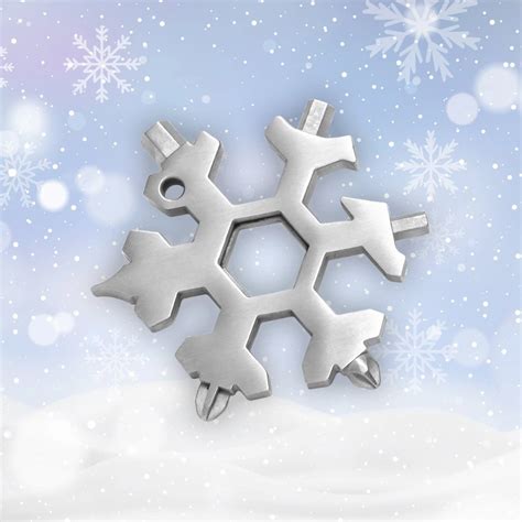 Saker 18 In 1 Snowflake Multi Tool Multitool Special Snowflake