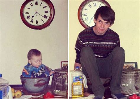 Before And After 30 Of The Most Creative Recreations Of Childhood