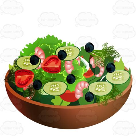 Salad Bowl Clipart Free Download On Clipartmag