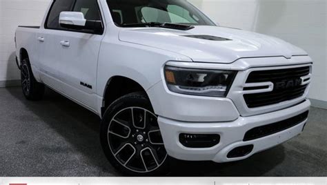 Save over $15,000 on this 2019 ram 1500 sport crew cab 4x4! New 2019 Ram 1500 Sport White - $56195.0 | Grenier ...