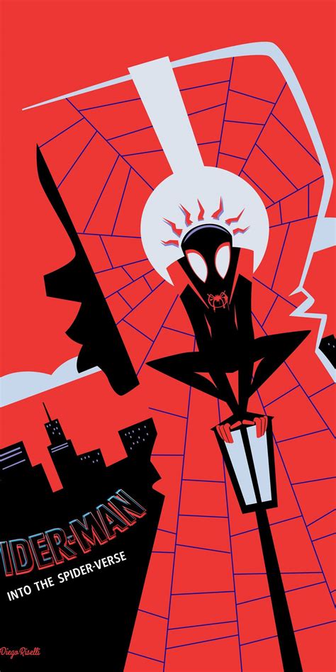Spider Man Into The Spider Verse Miles Morales Fan Art 1080x2160