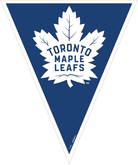 Toronto Maple Leafs Pennant Banner Party City