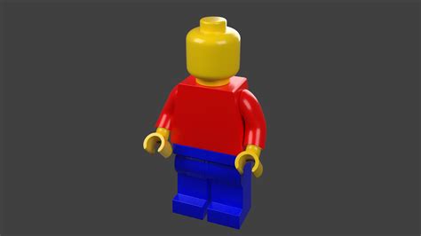 Lego Man Free 3d Model Obj Max C4d Free3d