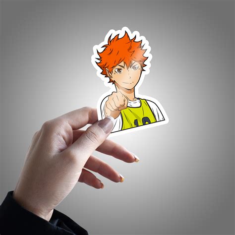 Haikyuu Shoyo Hinata Victory Sticker