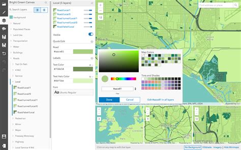 Design Custom Basemaps With The New Arcgis Vector Tile Style Editor
