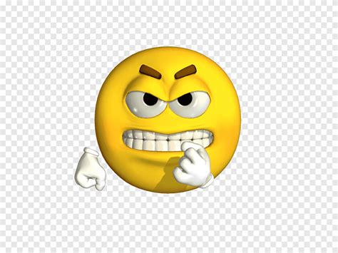 Emos Angry Smiley 3d Icon Png Pngegg