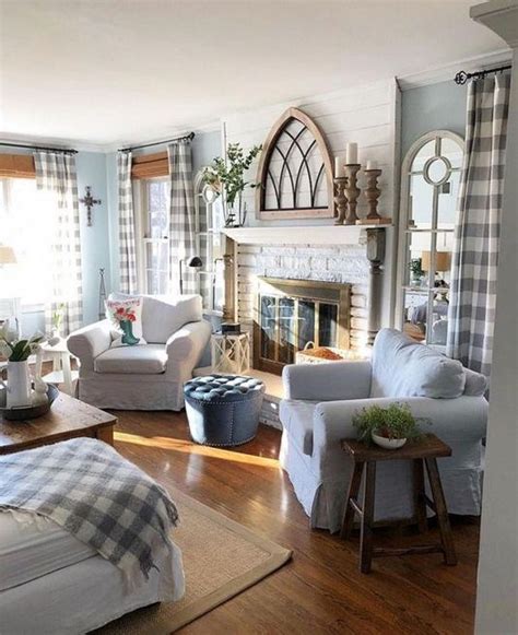 21 Warm And Cozy Farmhouse Style Living Room Decor Ideas 29 Lmolnar
