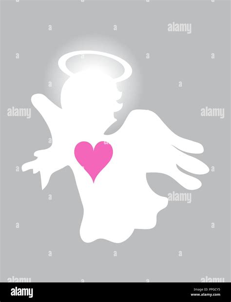 Little Angel Stock Vector Images Alamy