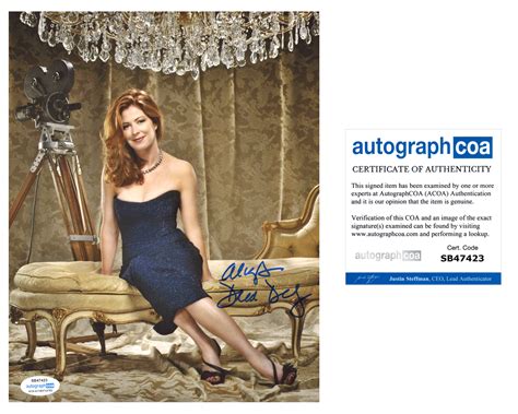 Dana Delany Sexy Signed Autograph 8x10 Photo Acoa Outlaw Hobbies Authentic Autographs