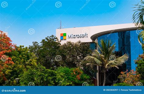 Dubai Uae 25062023 Microsoft Office Building Editorial Photography