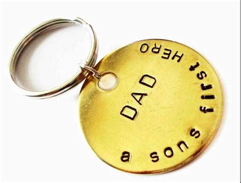 42 best gift ideas for dad from daughters. Personalized Keychain Custom Keychain by ...