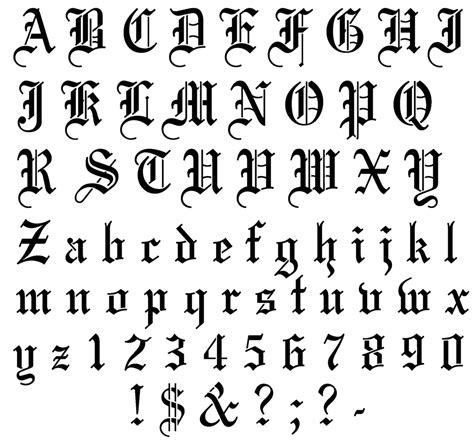 Maybe you would like to learn more about one of these? Exciting Old English Lettering Tattoo Design Ideas ...
