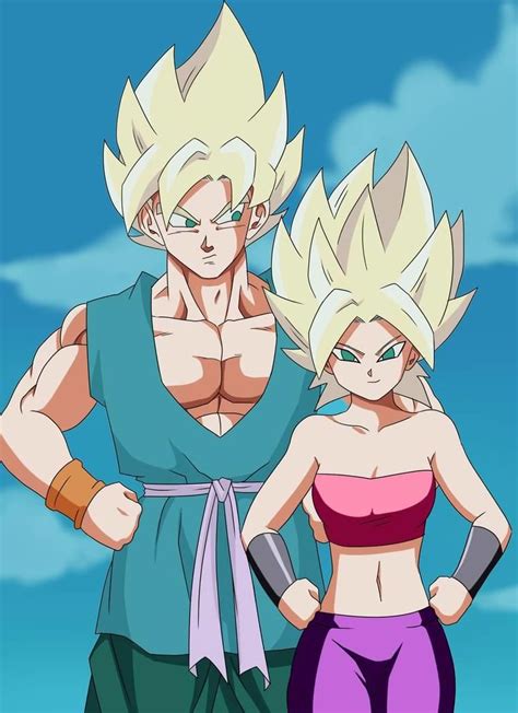 Goku And Caulifla Dragon Ball Dragon Ball Super Manga Dragon Ball