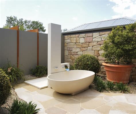 With An Outdoor Bathroom Or Shower Area You Can Revel In The Full