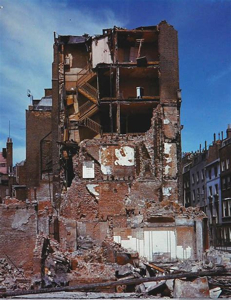 Amazing Colour Pictures Of London Under Siege From Nazi Bombers During