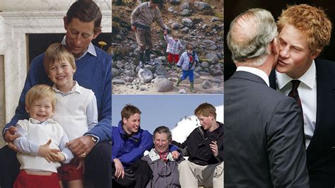 Prince Charles Sweetest Dad Moments With Princes Harry And William