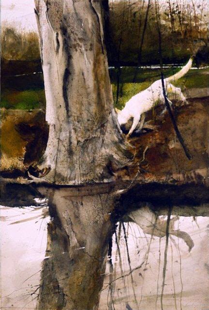 Andrew Wyeth Egg Hunt 1988 Watercolor On Paper 30 12 × 20 12 In 775