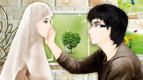 Muslim Anime Couple Wallpapers Wallpaper Cave