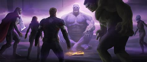 Avengers Endgame Black Widow Captain America Hulk Infinity Gauntlet Nebula Marvel Comics Thanos