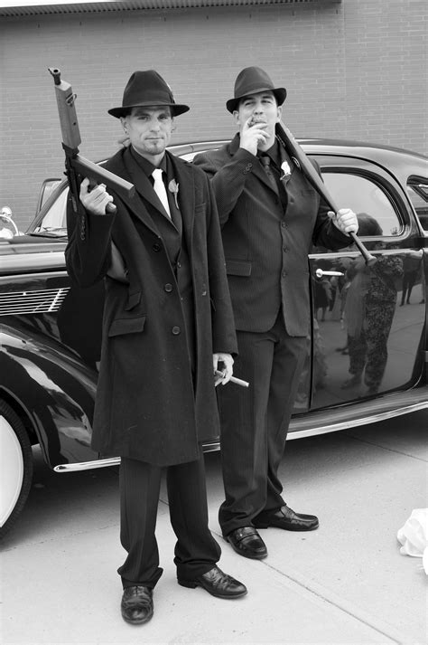 Groom And Best Man My 1920s Gangster Wedding Gangster Wedding 1920s Gangsters Gangster