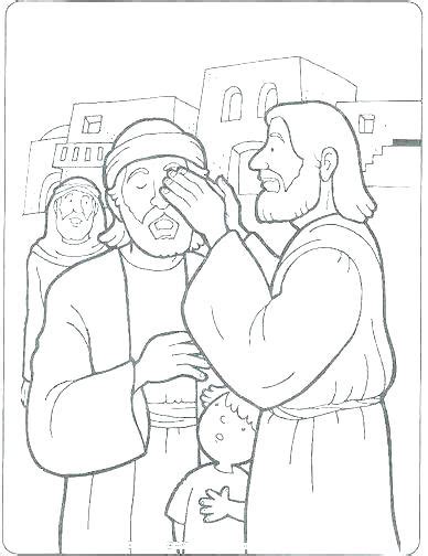 Paul Heals A Lame Man Page Coloring Pages