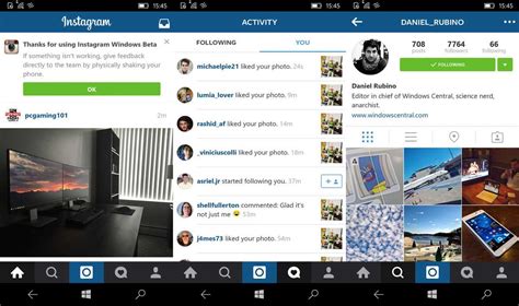 Instagram Arrives For Desktops And Tablets Running On Windows 10
