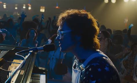 Taron Egerton As Elton John Sings Rocket Man In Teaser Trailer For