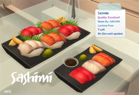 Sashimi Custom Food By Oni Liquid Sims