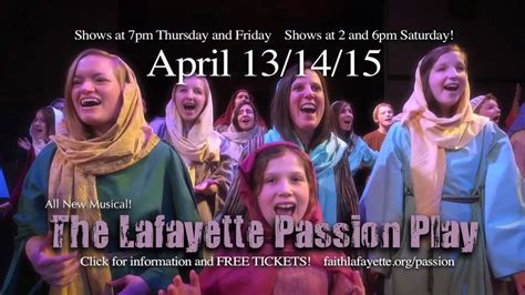 Faith Church Tv30 2017 Lafayette Passion Play Revised Youtube