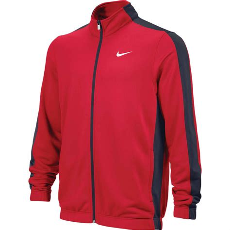 Nike Mens Stock League Warm Up Jacket Redgrey