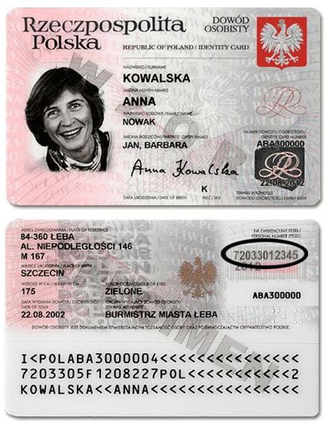 Polish national identity card - Best Novelty Documents