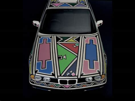 12 Esther Mahlangu 1991 Bmw Art Cars