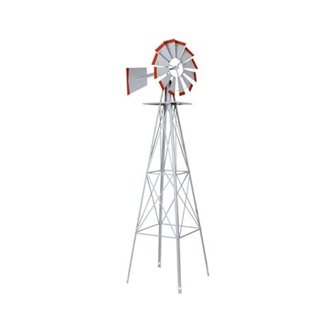 Smv Industries 48a American Windmill Lawn Ornament 8 Ft