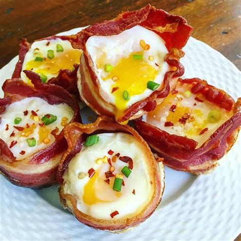 Bacon Wrapped Baked Egg Muffin Cups Recipe The Feedfeed