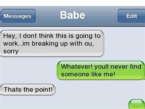 10 Of The Best Break Up Texts Ever